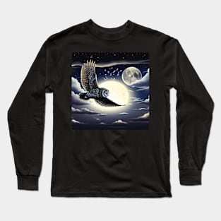 Night Flyer . Long Sleeve T-Shirt